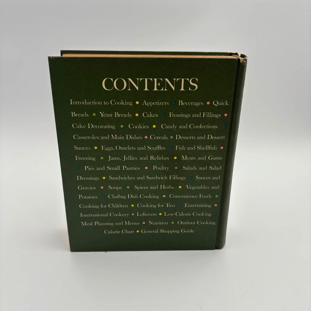 McCall's Cook Book First Edition 1963 Green Hardcover Good Vintage 1st Printing